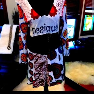 Desigual tunic or very short dress. Size Large but Desigual tends to fit small.